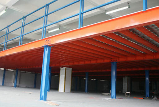 這樣的鋼結(jié)構(gòu)閣樓貨架很不錯