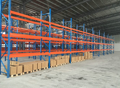 重型橫梁式貨架的結(jié)構